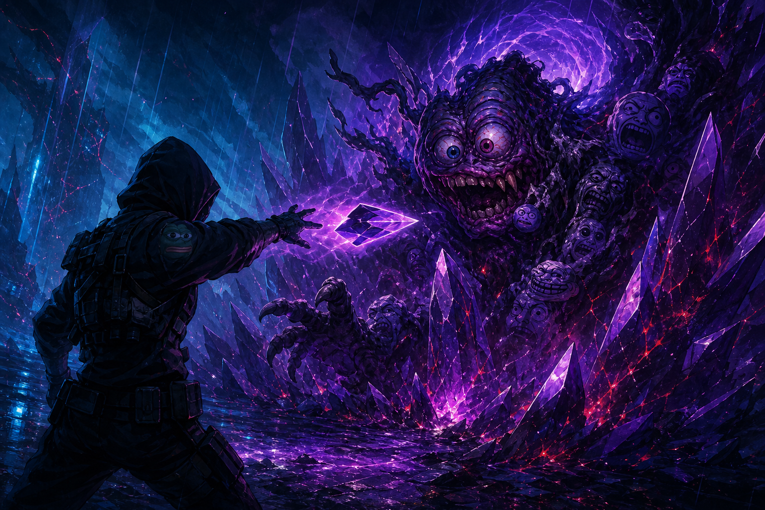 Capture Lordz at a void crystal