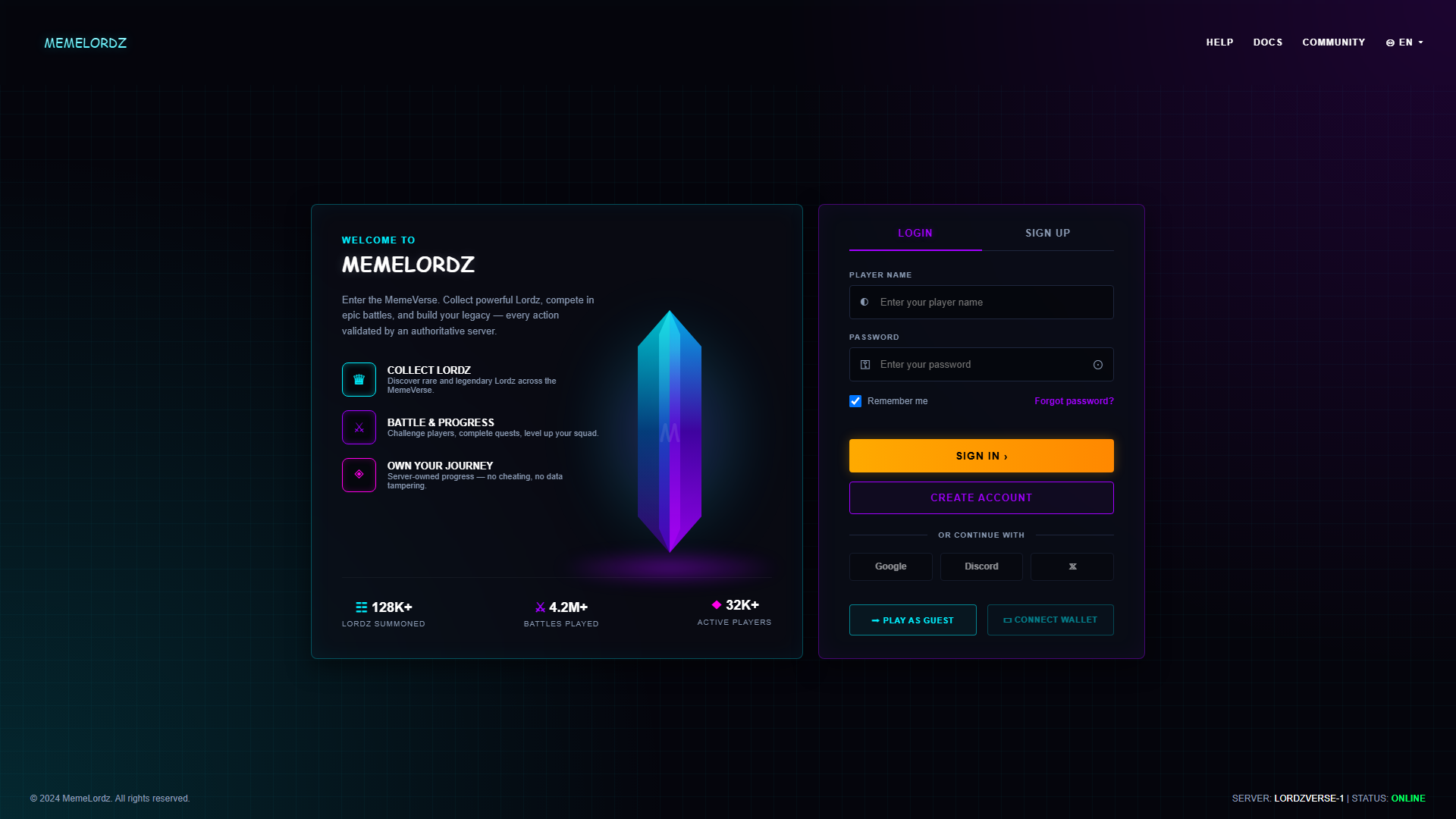 Memelordz key art