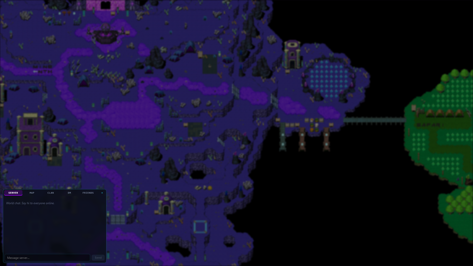 Social features in-world